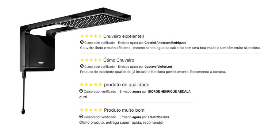 Chuveiro Lorenzetti Acqua Storm Ultra Eletrônico