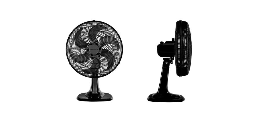 Ventilador de Mesa Ventisol Turbo 40cm Preto