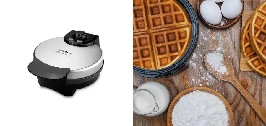 Máquina de Waffle Britânia Golden 850W Cinza